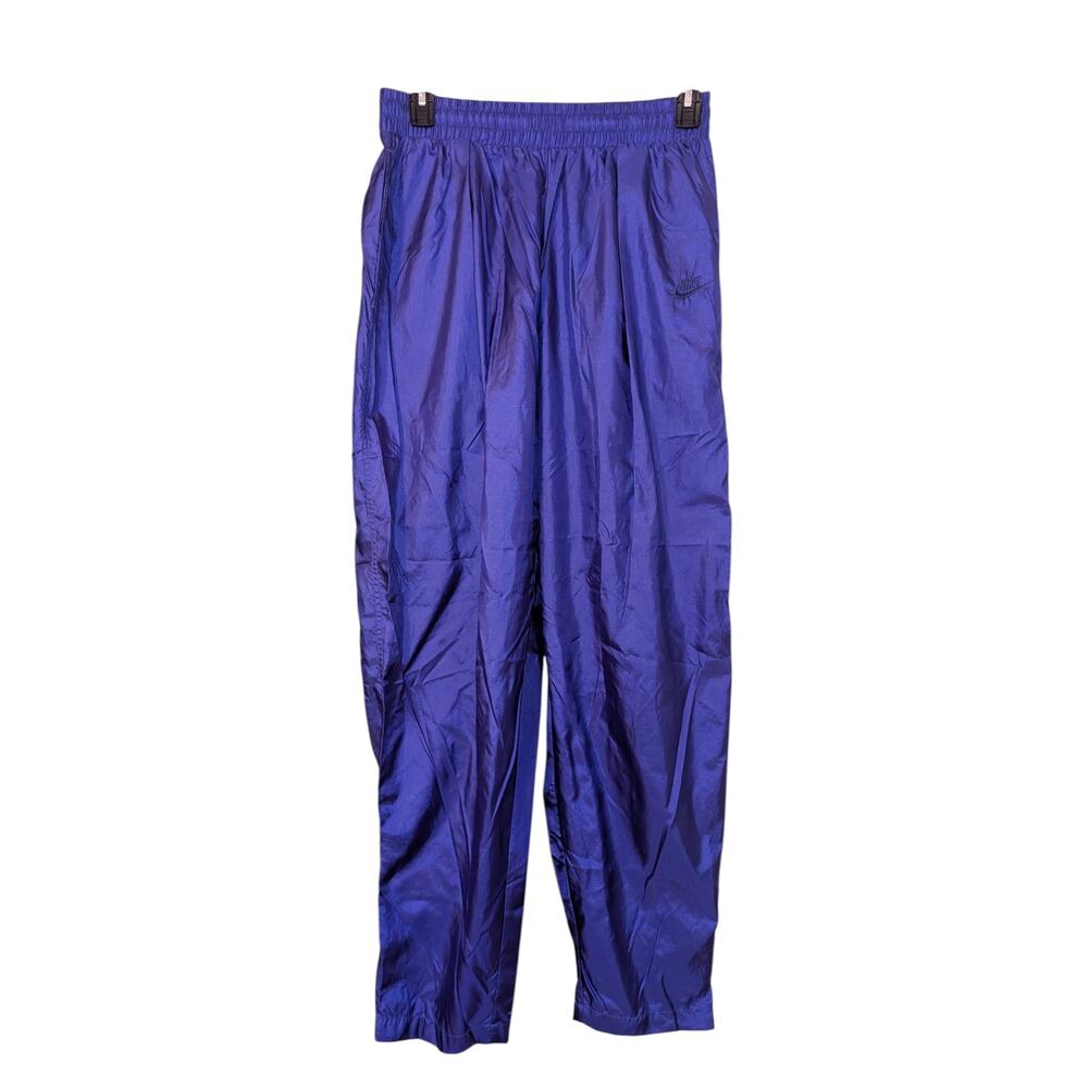 Vintage Nike Windbreaker Pants Blue Purple Men's XL